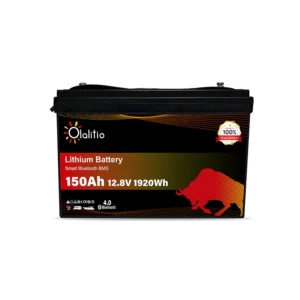 Lithium Battery 12,8V 150Ah 330*172*220mm 15,5kg Bluetooth 5 años de garantía