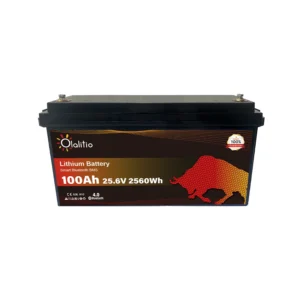 Batería de Litio 25,6V 100Ah 502*186*246mm 20,85kg Bluetooth 5 años de garantía