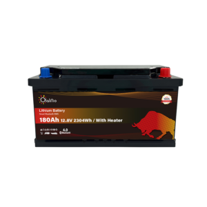 Batería De Litio Debajo Del Asiento 12,8V 180Ah 355*182*187mm 18kg Bluetooth y láminas calefactoras 5 años de garantía