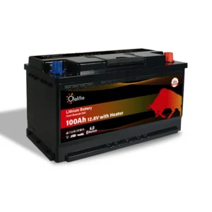 Batería De Litio Debajo Del Asiento 12,8V 100Ah 355*182*187mm 9,7kg Bluetooth y láminas calefactoras 5 años de garantía